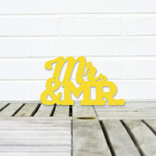Load image into Gallery viewer, Spunky Fluff Proudly handmade in South Dakota, USA Small / Yellow Mr. &amp; Mr.
