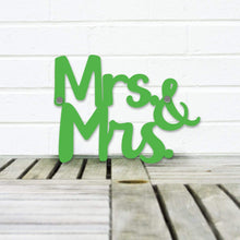 Load image into Gallery viewer, Spunky Fluff Proudly handmade in South Dakota, USA Small / Grass Green Mrs. &amp; Mrs.
