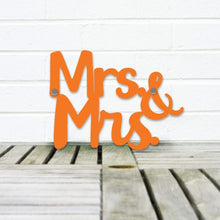 Load image into Gallery viewer, Spunky Fluff Proudly handmade in South Dakota, USA Small / Orange Mrs. &amp; Mrs.
