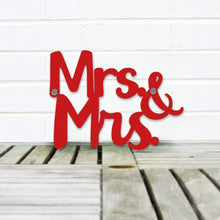 Load image into Gallery viewer, Spunky Fluff Proudly handmade in South Dakota, USA Small / Red Mrs. &amp; Mrs.
