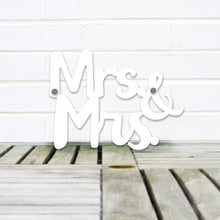 Load image into Gallery viewer, Spunky Fluff Proudly handmade in South Dakota, USA Small / White Mrs. &amp; Mrs.
