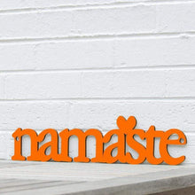 Load image into Gallery viewer, Spunky Fluff Proudly handmade in South Dakota, USA Small / Orange Namaste
