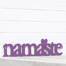 Load image into Gallery viewer, Spunky Fluff Proudly handmade in South Dakota, USA Small / Purple Namaste
