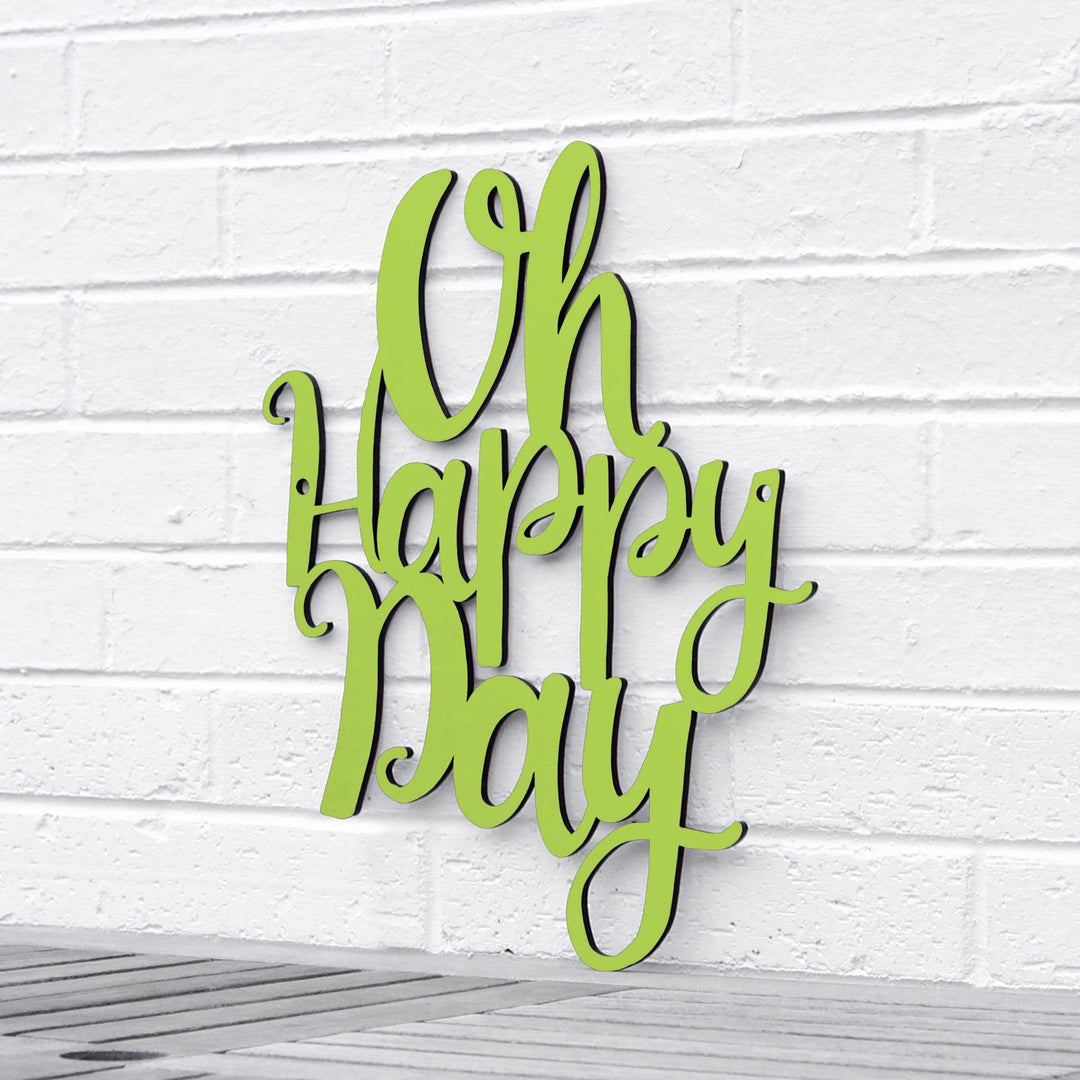 Spunky Fluff Proudly handmade in South Dakota, USA Medium / Pear Green Oh Happy Day