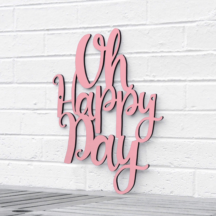 Spunky Fluff Proudly handmade in South Dakota, USA Medium / Pink Oh Happy Day