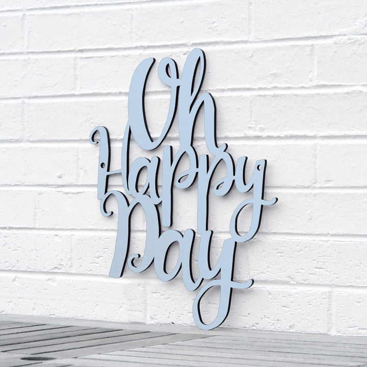 Spunky Fluff Proudly handmade in South Dakota, USA Medium / Powder Oh Happy Day