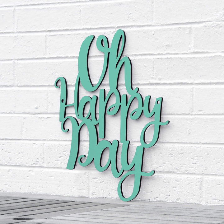 Spunky Fluff Proudly handmade in South Dakota, USA Medium / Turquoise Oh Happy Day
