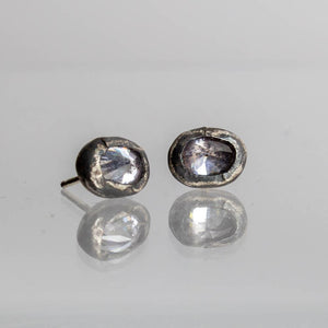 Sasha Walsh Proudly handmade in Vermont, USA Oval Stud Earring