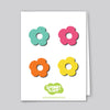 Spunky Fluff Proudly handmade in South Dakota, USA Kids of All Ages Painted Mini-Flower Magnets