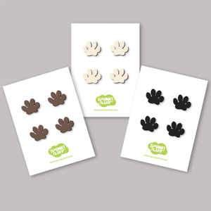 Spunky Fluff Proudly handmade in South Dakota, USA Painted Mini-Paw Magnets