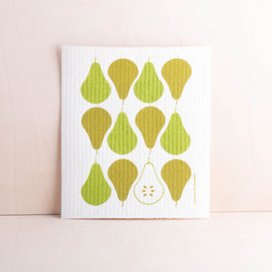 Cose Nuove Kitchen and Bar Pears Swedish Dishcloth