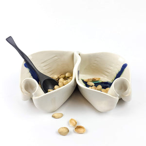 Hilborn Pottery Proudly Handmade in Ontario, CA Pistachio Dish