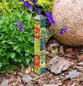 Studio M Proudly Handmade in Missouri, USA Plant a Garden - 10" Mini Art Pole