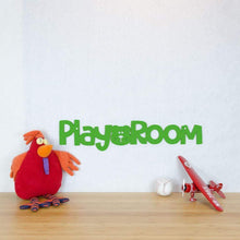 Load image into Gallery viewer, Spunky Fluff Proudly Handmade in South Dakota, USA Grass Green Play Room
