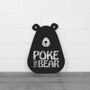 Spunky Fluff Proudly Handmade in South Dakota, USA Small / Black Poke the Bear