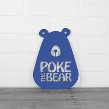 Load image into Gallery viewer, Spunky Fluff Proudly Handmade in South Dakota, USA Small / Cobalt Blue Poke the Bear
