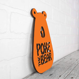 Spunky Fluff Proudly Handmade in South Dakota, USA Small / Orange Poke the Bear