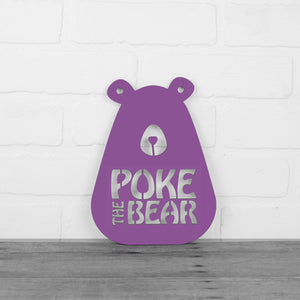 Spunky Fluff Proudly Handmade in South Dakota, USA Small / Purple Poke the Bear