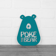 Load image into Gallery viewer, Spunky Fluff Proudly Handmade in South Dakota, USA Small / Teal Poke the Bear
