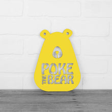 Load image into Gallery viewer, Spunky Fluff Proudly Handmade in South Dakota, USA Small / Yellow Poke the Bear
