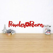 Load image into Gallery viewer, Spunky Fluff Proudly Handmade in South Dakota, USA Red Powder Room
