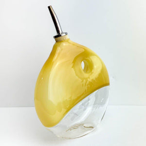 Boise Art Glass Proudly Handmade in Idaho, USA Pyrex Glass Olive Oil Bottle