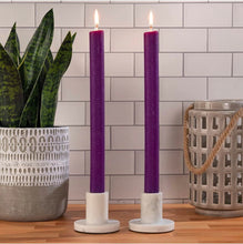 Load image into Gallery viewer, Lucid Liquid Candles Home Accents Purple Refillable Dinner Candle
