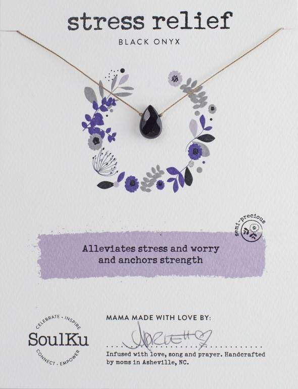 SoulKu Jewelry Relief from Stress Necklace