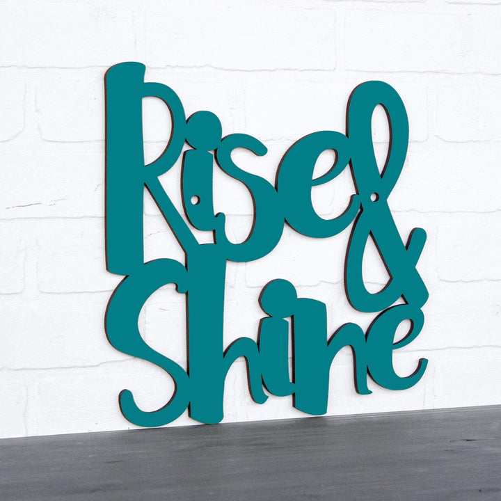 Spunky Fluff Proudly Handmade in South Dakota, USA Medium / Teal Rise &amp; Shine