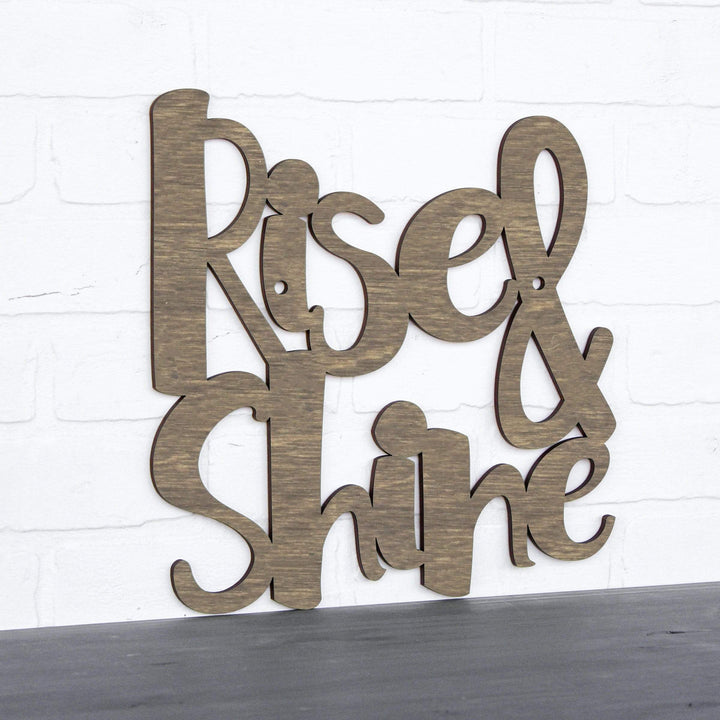 Spunky Fluff Proudly Handmade in South Dakota, USA Medium / Weathered Brown Rise &amp; Shine