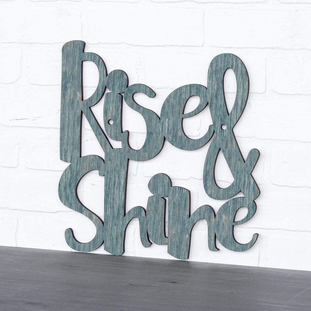Spunky Fluff Proudly Handmade in South Dakota, USA Medium / Weathered Denim Rise &amp; Shine