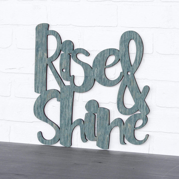 Spunky Fluff Proudly Handmade in South Dakota, USA Medium / Weathered Denim Rise &amp; Shine