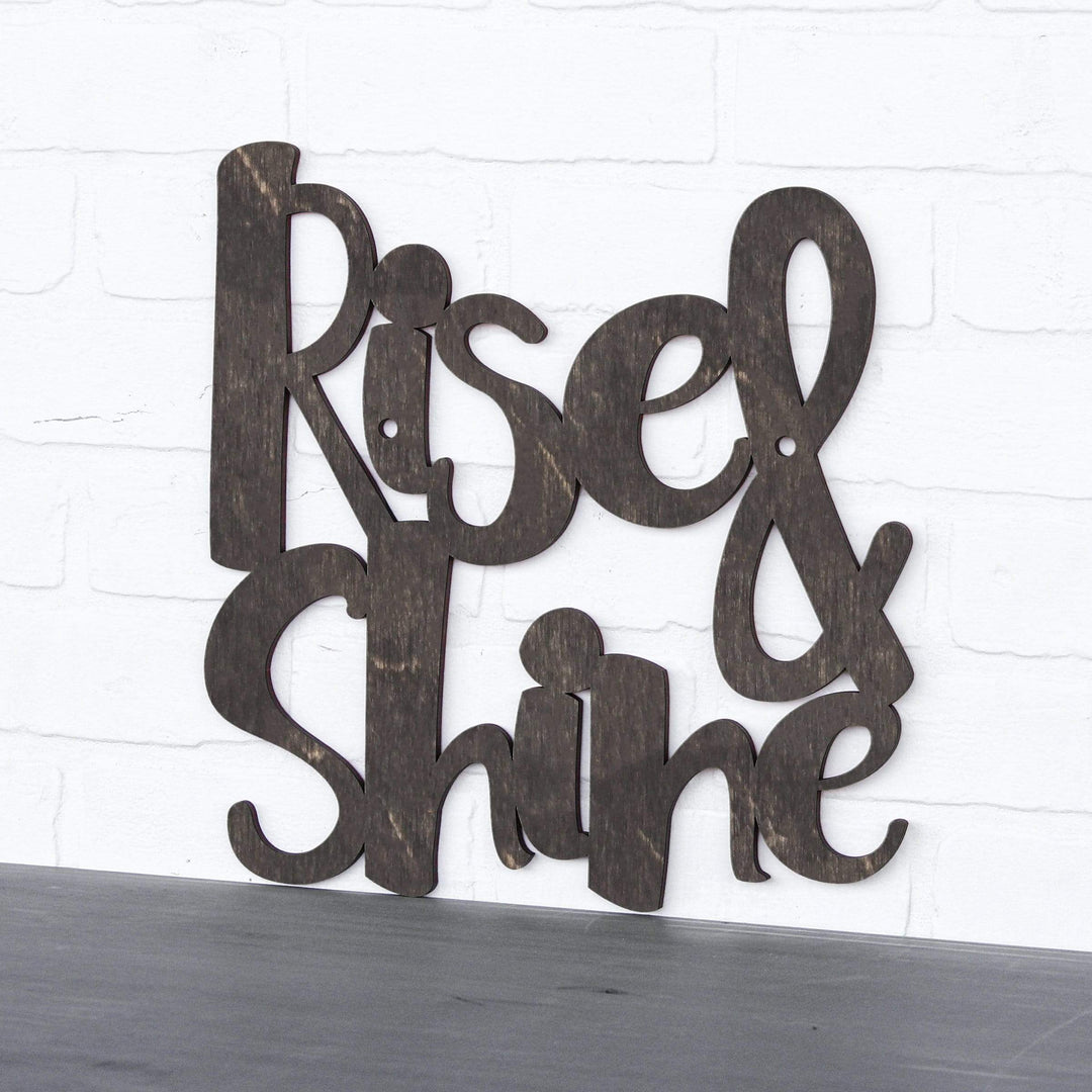 Spunky Fluff Proudly Handmade in South Dakota, USA Medium / Weathered Ebony Rise &amp; Shine