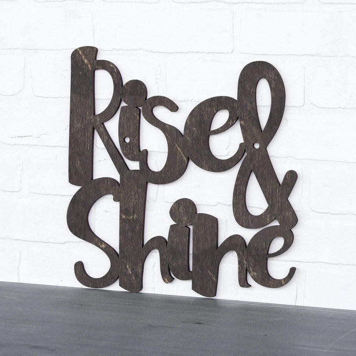 Spunky Fluff Proudly Handmade in South Dakota, USA Medium / Weathered Ebony Rise &amp; Shine