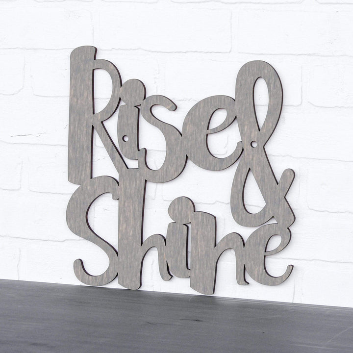 Spunky Fluff Proudly Handmade in South Dakota, USA Medium / Weathered Gray Rise &amp; Shine