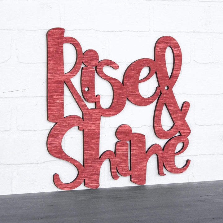 Spunky Fluff Proudly Handmade in South Dakota, USA Medium / Weathered Red Rise &amp; Shine