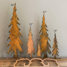 Load image into Gallery viewer, Prairie Dance Proudly Handmade in South Dakota, USA Rusted Steel Pencil Tree Collection
