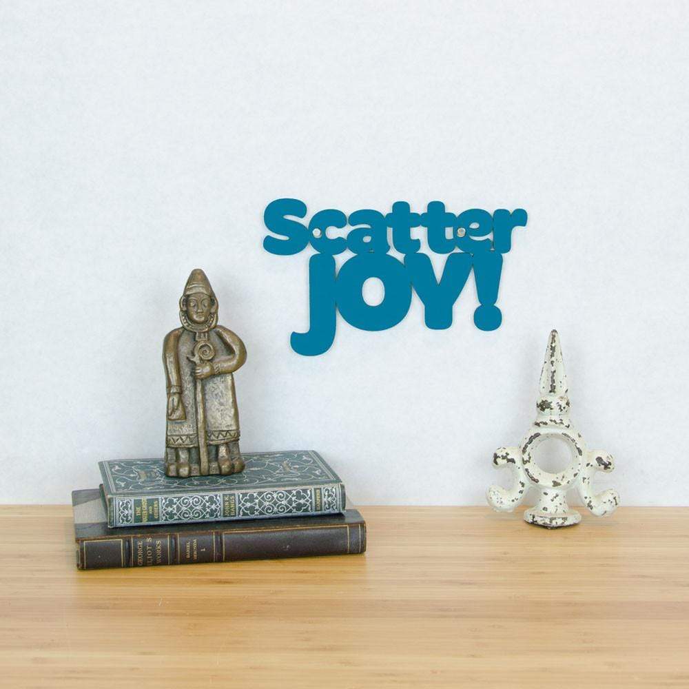 Spunky Fluff Proudly Handmade in South Dakota, USA Small / Teal Scatter Joy