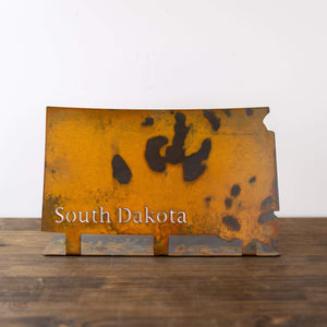 Prairie Dance Proudly Handmade in South Dakota, USA SD Shape Magnetic Frame