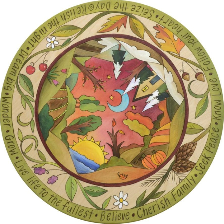 Sticks Proudly Handmade in Iowa, USA Seasonal Bliss Lazy Susan