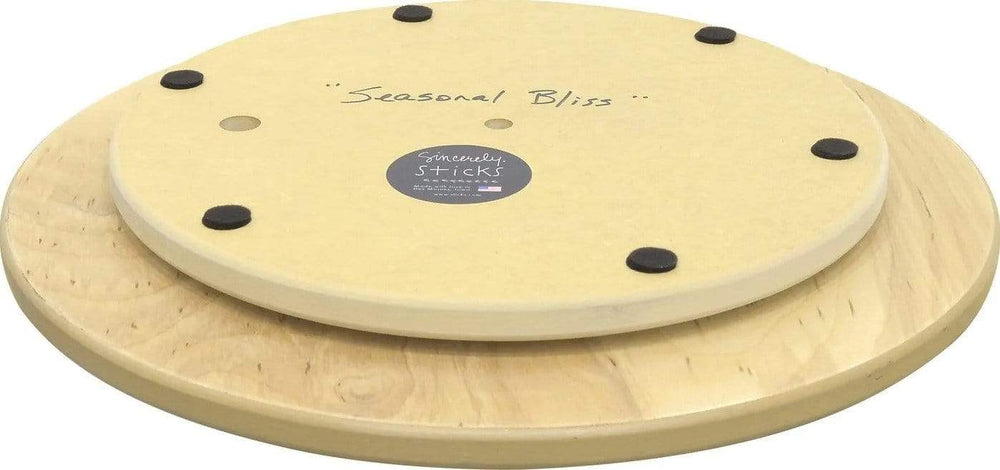 Sticks Proudly Handmade in Iowa, USA Seasonal Bliss Lazy Susan