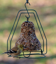 Load image into Gallery viewer, Mr. Bird Proudly Handmade in Texas, USA Seed Feeder Bell Hanger

