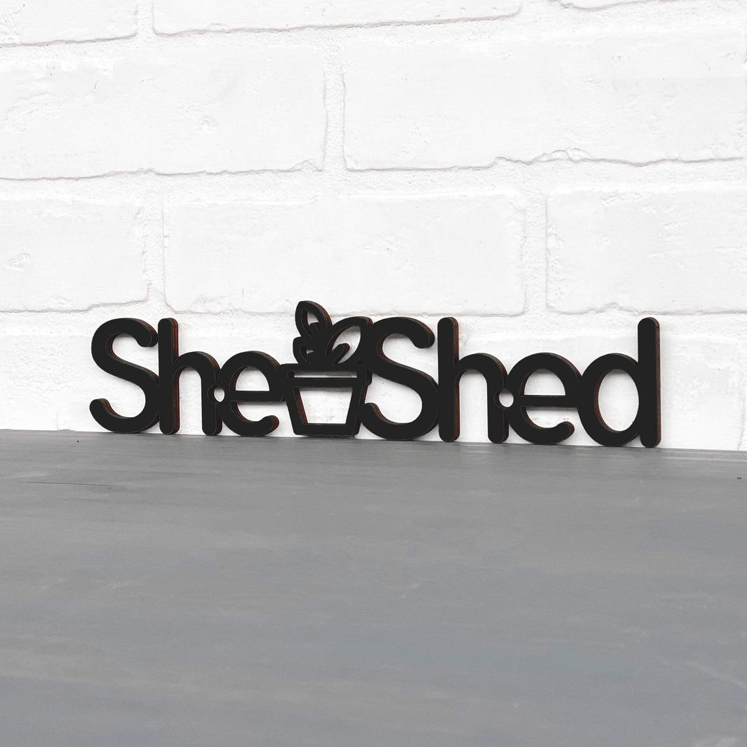 Spunky Fluff Proudly Handmade in South Dakota, USA Small / Black She Shed