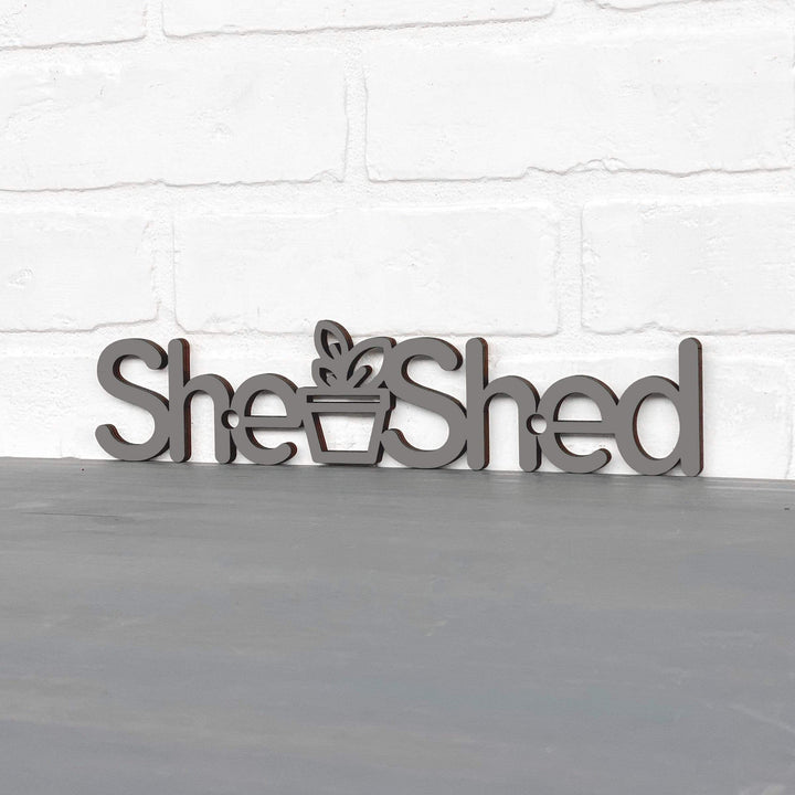 Spunky Fluff Proudly Handmade in South Dakota, USA Small / Charcoal Gray She Shed