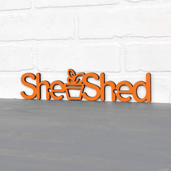 Spunky Fluff Proudly Handmade in South Dakota, USA Small / Orange She Shed