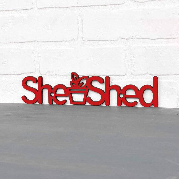 Spunky Fluff Proudly Handmade in South Dakota, USA Small / Red She Shed