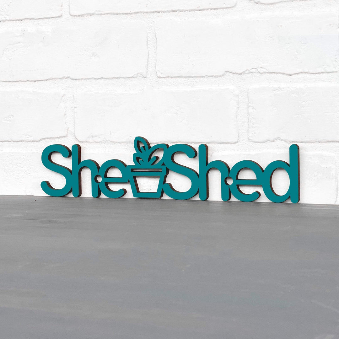 Spunky Fluff Proudly Handmade in South Dakota, USA Small / Teal She Shed