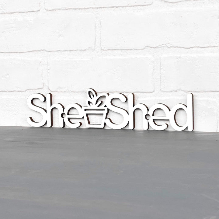 Spunky Fluff Proudly Handmade in South Dakota, USA Small / White She Shed