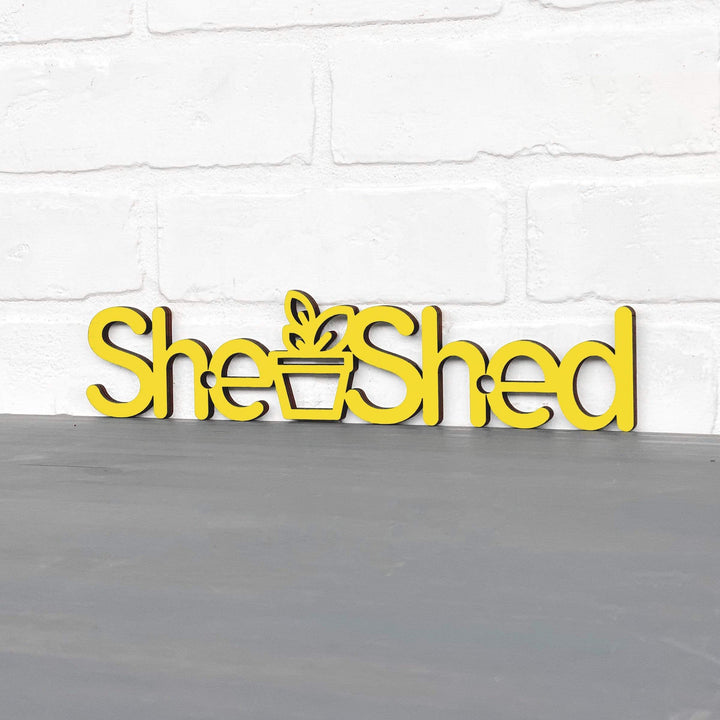 Spunky Fluff Proudly Handmade in South Dakota, USA Small / Yellow She Shed