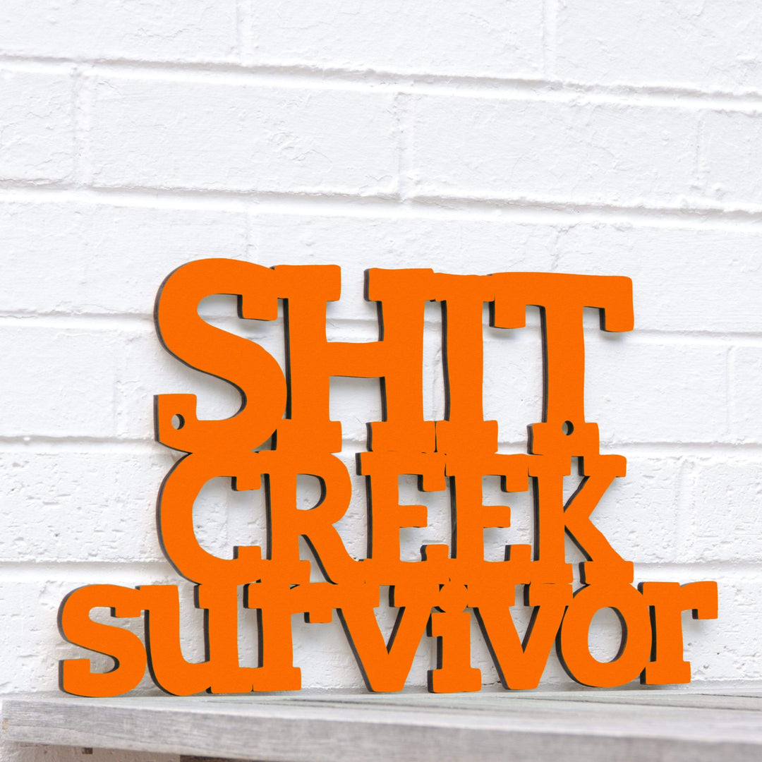 Spunky Fluff Proudly Handmade in South Dakota, USA Shit Creek Survivor